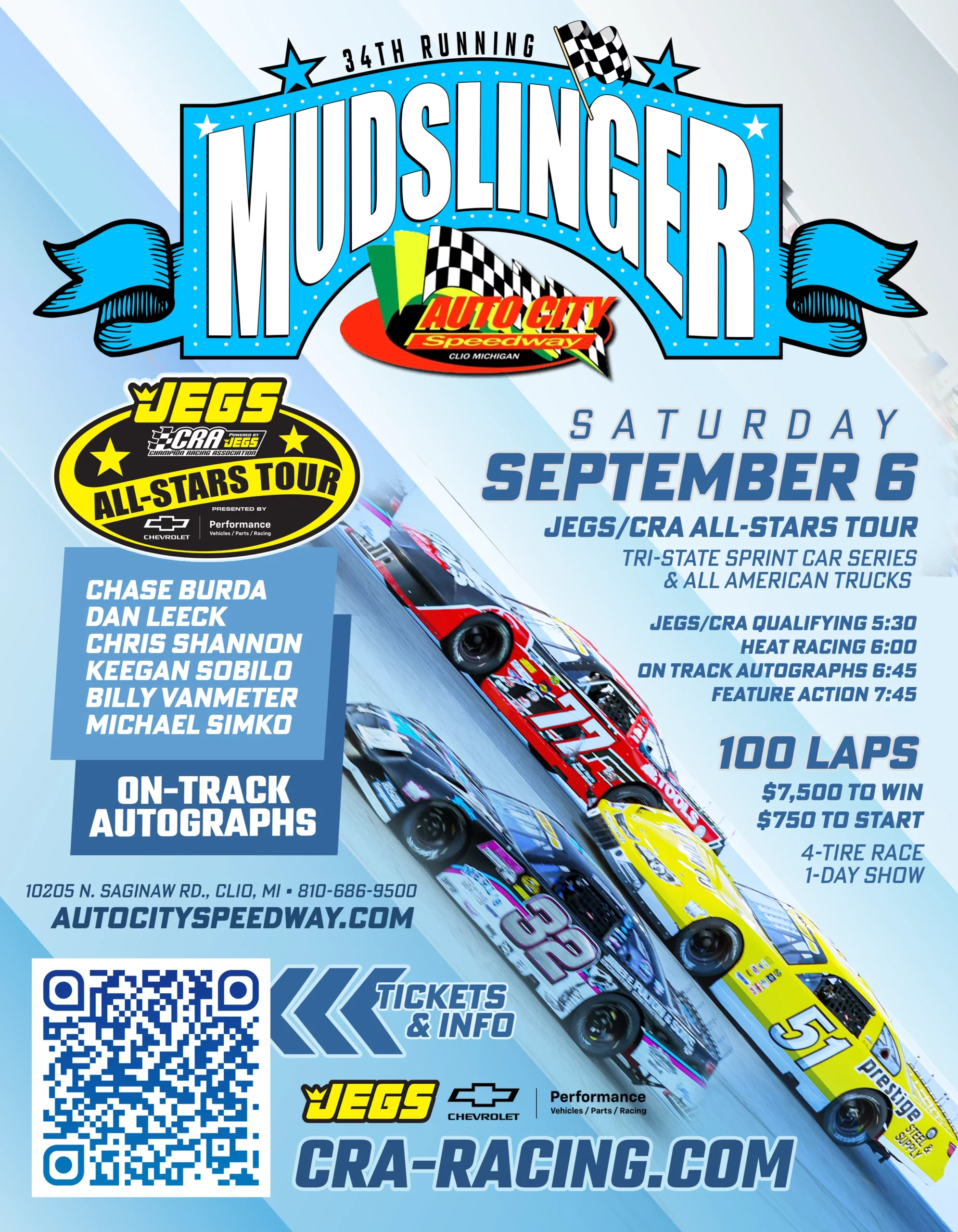 The Mudslinger Event Poster