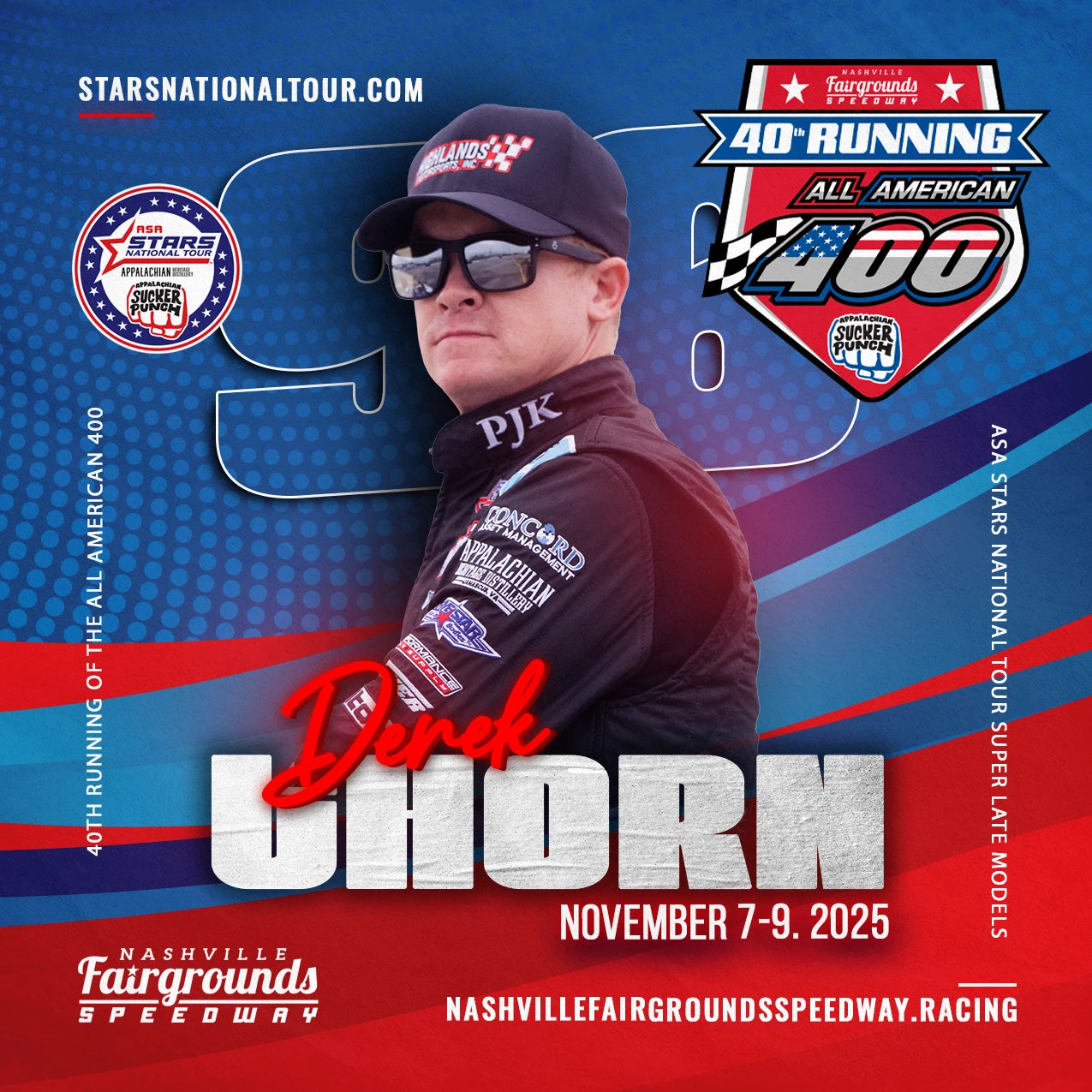 Derek Thorn Set for Return to Nashville in the 40th Running of the All American 400