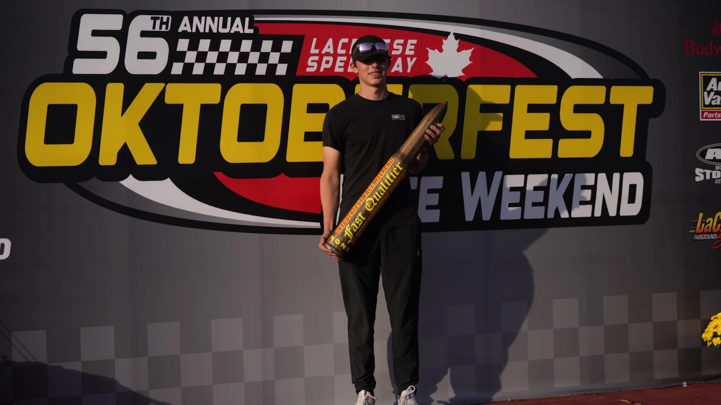 Featured image for “Sauter Surprises Majeski in ASAMT Oktoberfest 200 Qualifying”