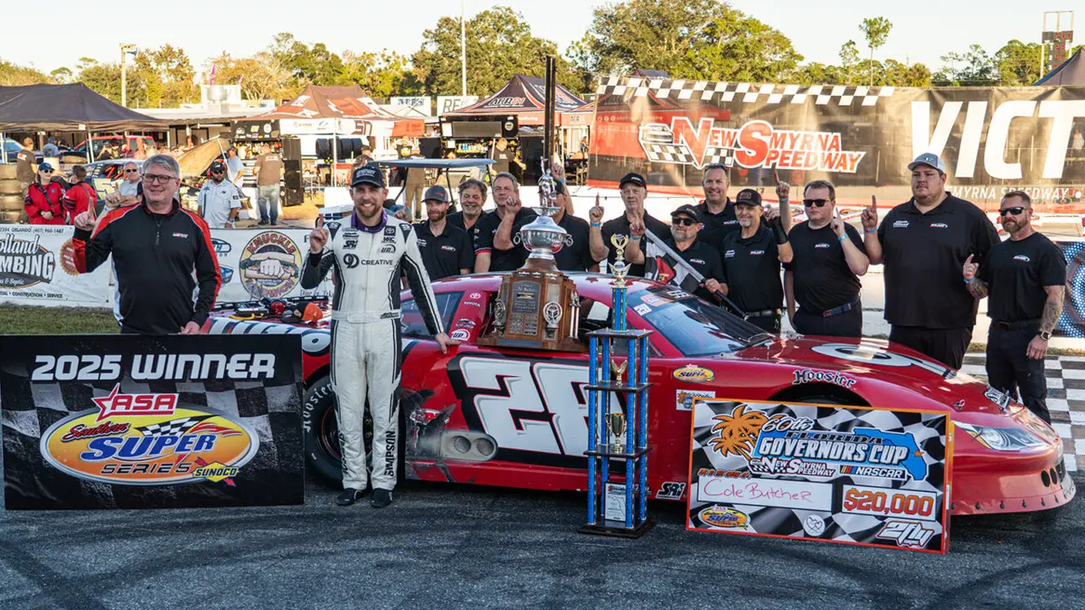 Featured image for “Butcher Dominates, Holds Off Davis for Governor’s Cup Win at New Smyrna to Claim Championship”