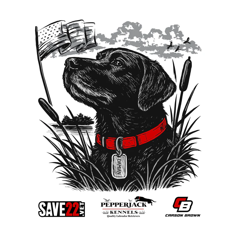 Featured image for “Carson Brown, Save22.Vet, and PepperJack Kennels Partner to Raise Awareness for Veteran Suicide Prevention”