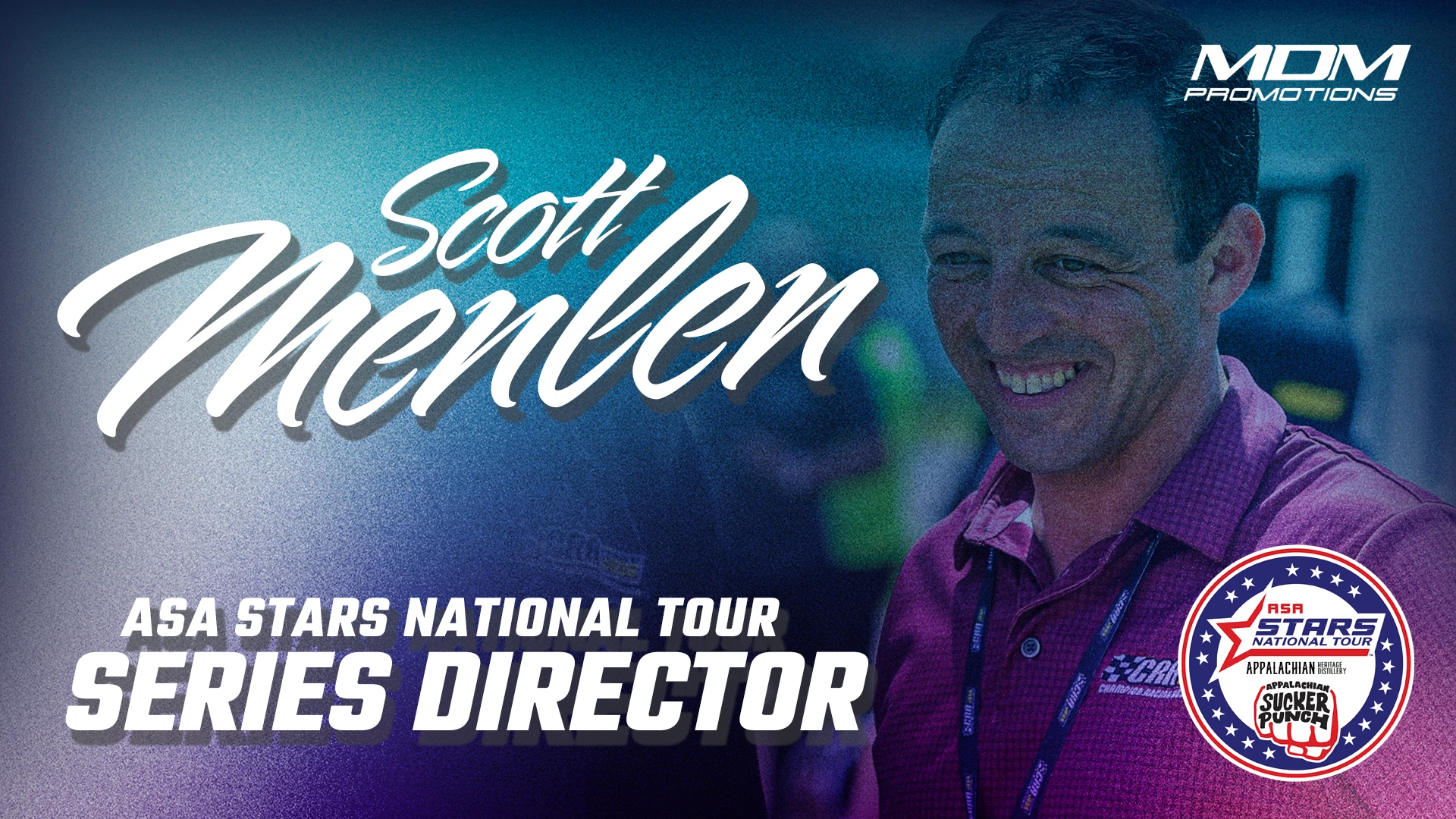 Scott Menlen Named Appalachian Sucker Punch ASA STARS National Tour Series Director