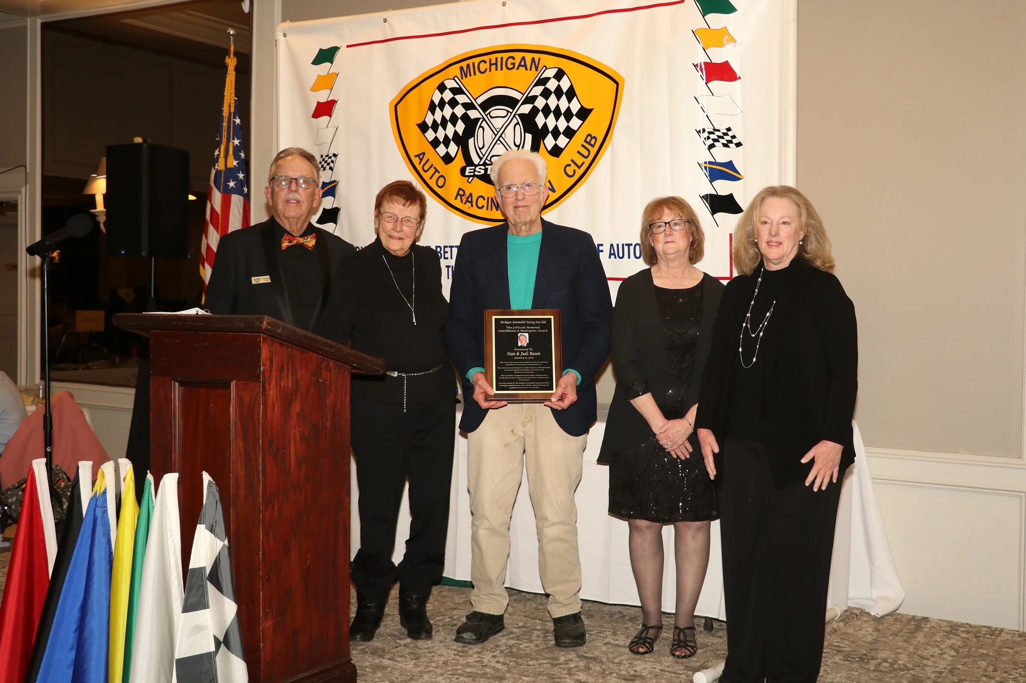 Featured image for “Longtime Car Owners Stan & Judi Rosen Honored with Contributions to Motorsports Award”