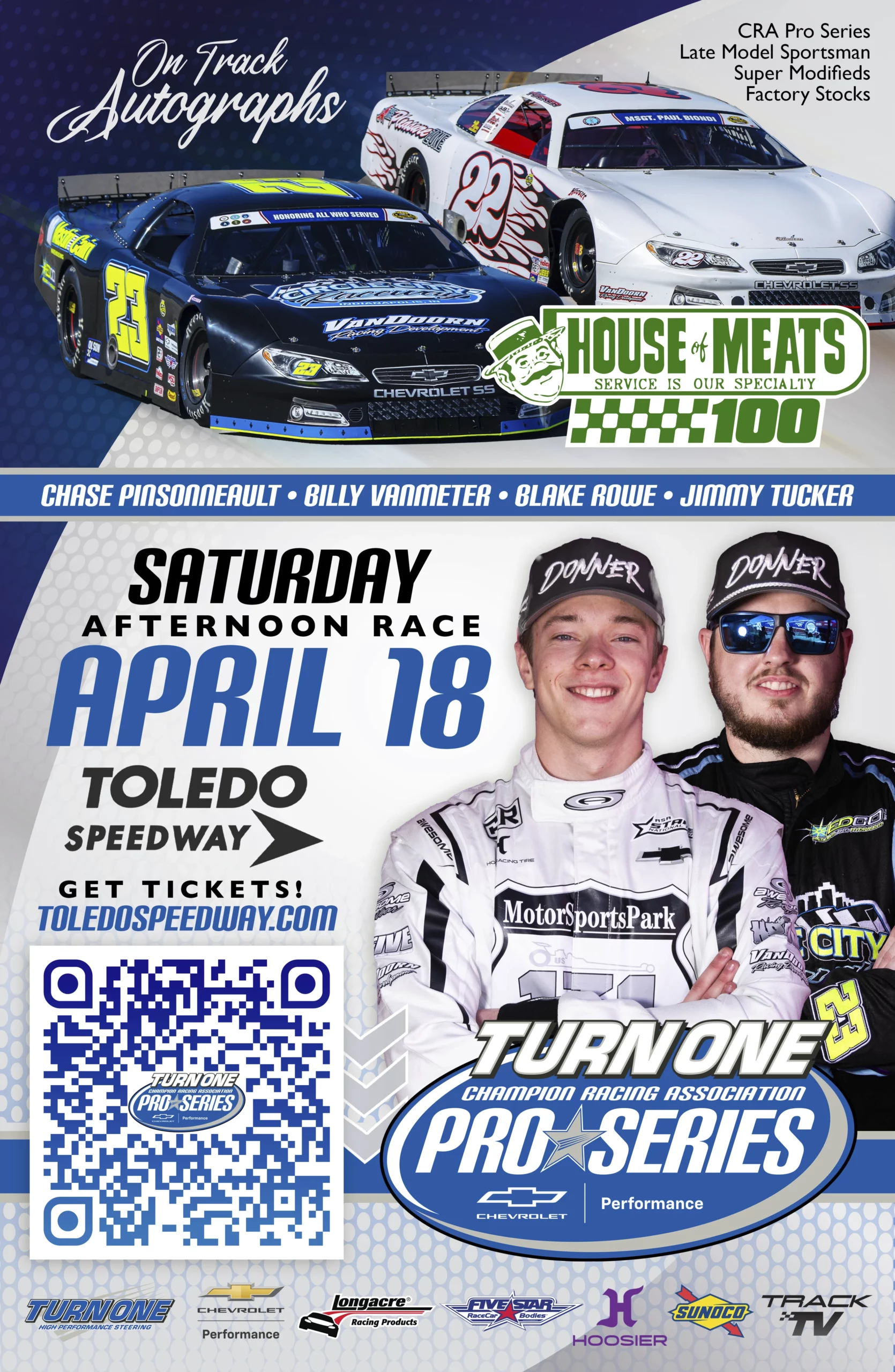 House of Meats 100 Event Poster