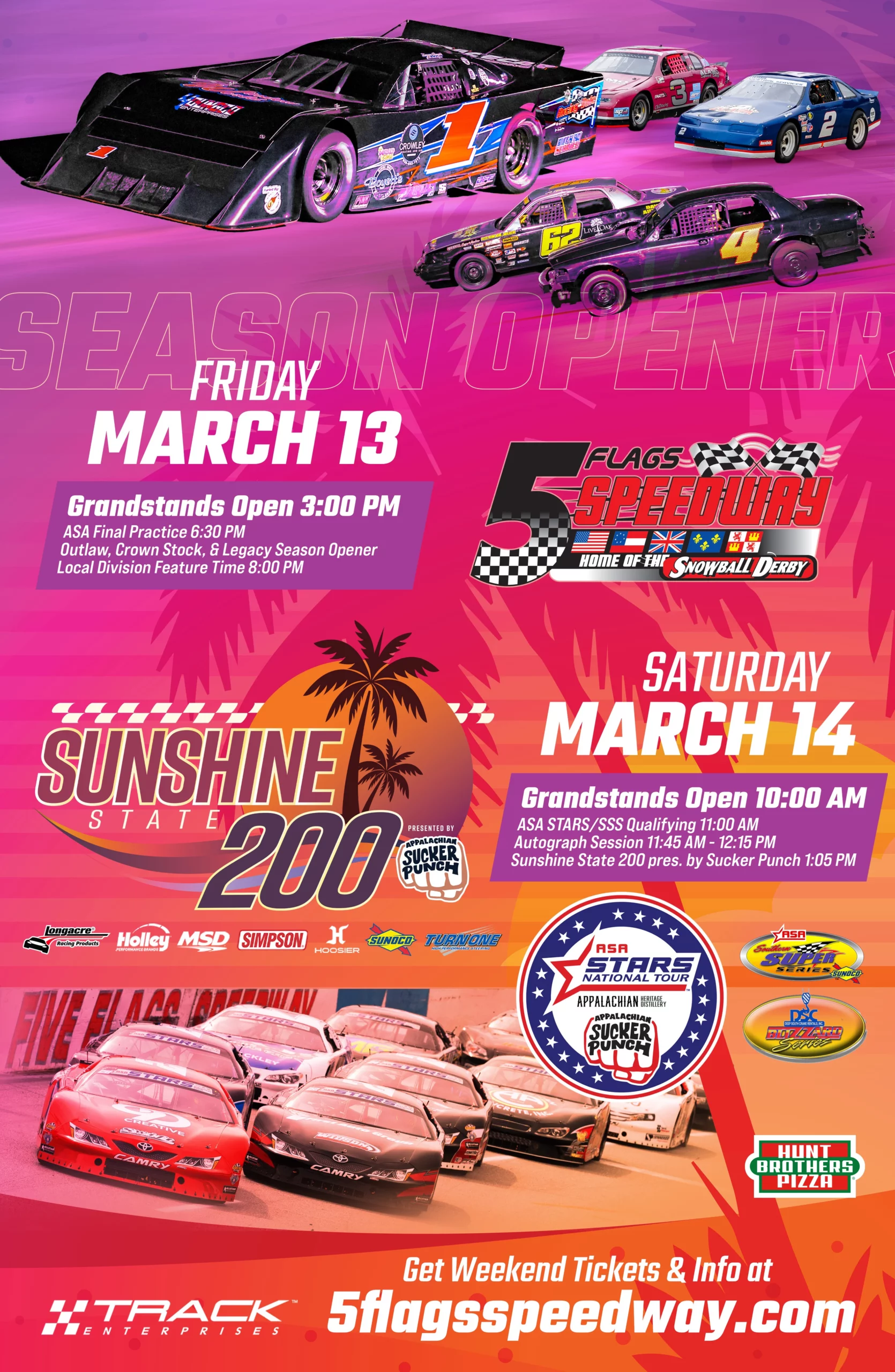 Sunshine State 200 presented by Sucker Punch Event Poster