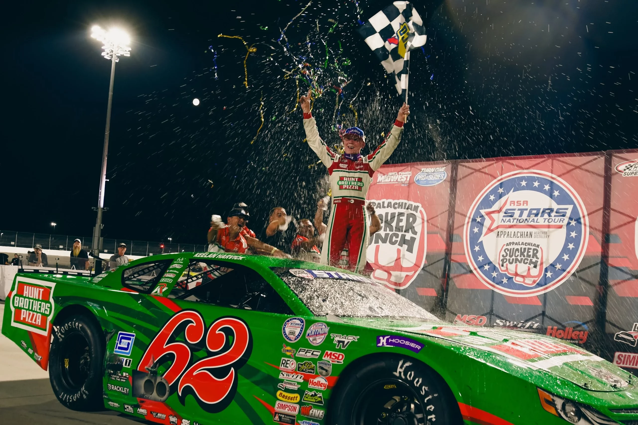 Featured image for “Harvick Becomes the Youngest ASA STARS Winner in Series History at Owosso”