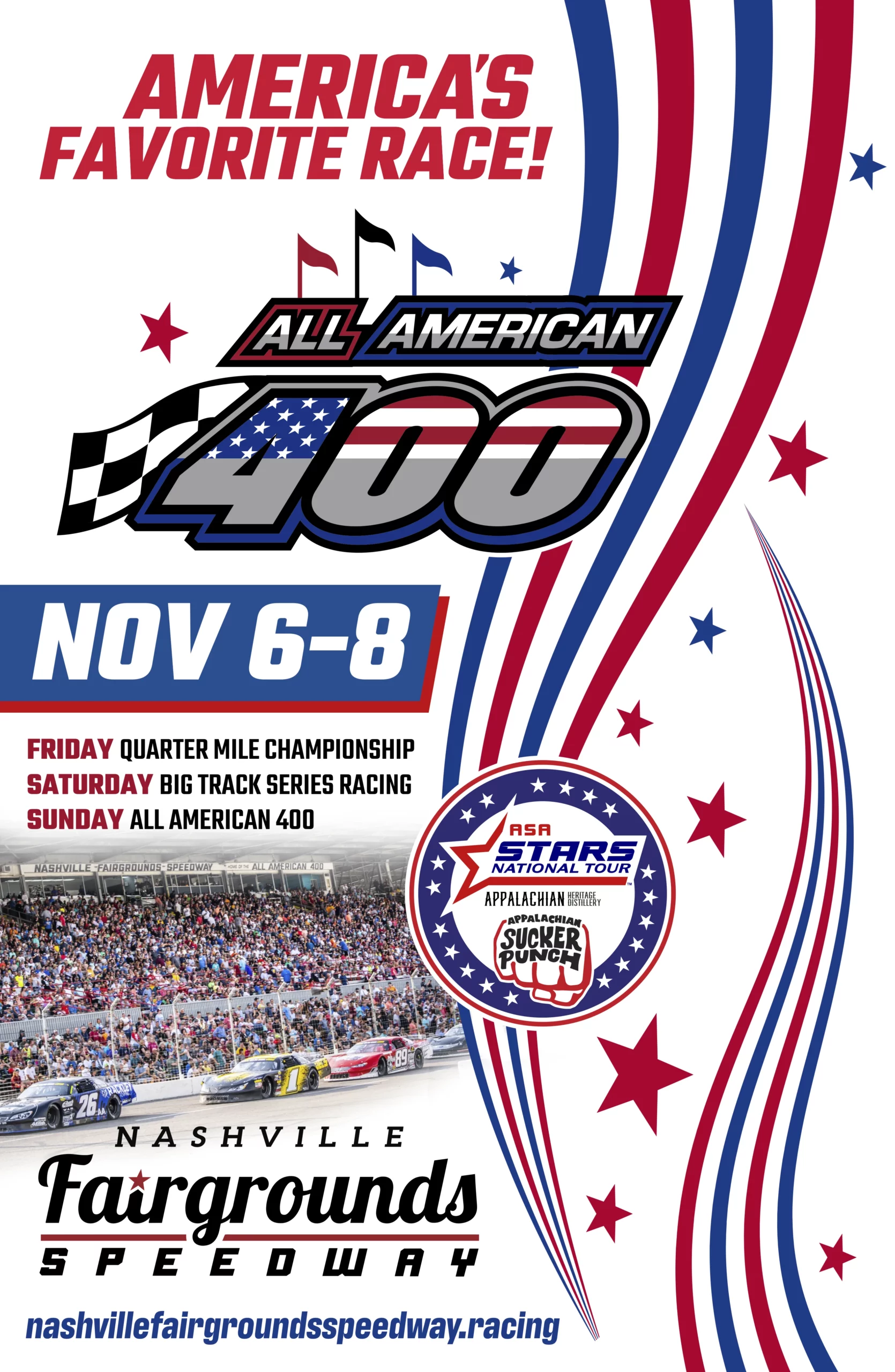 All American 400 Event Poster